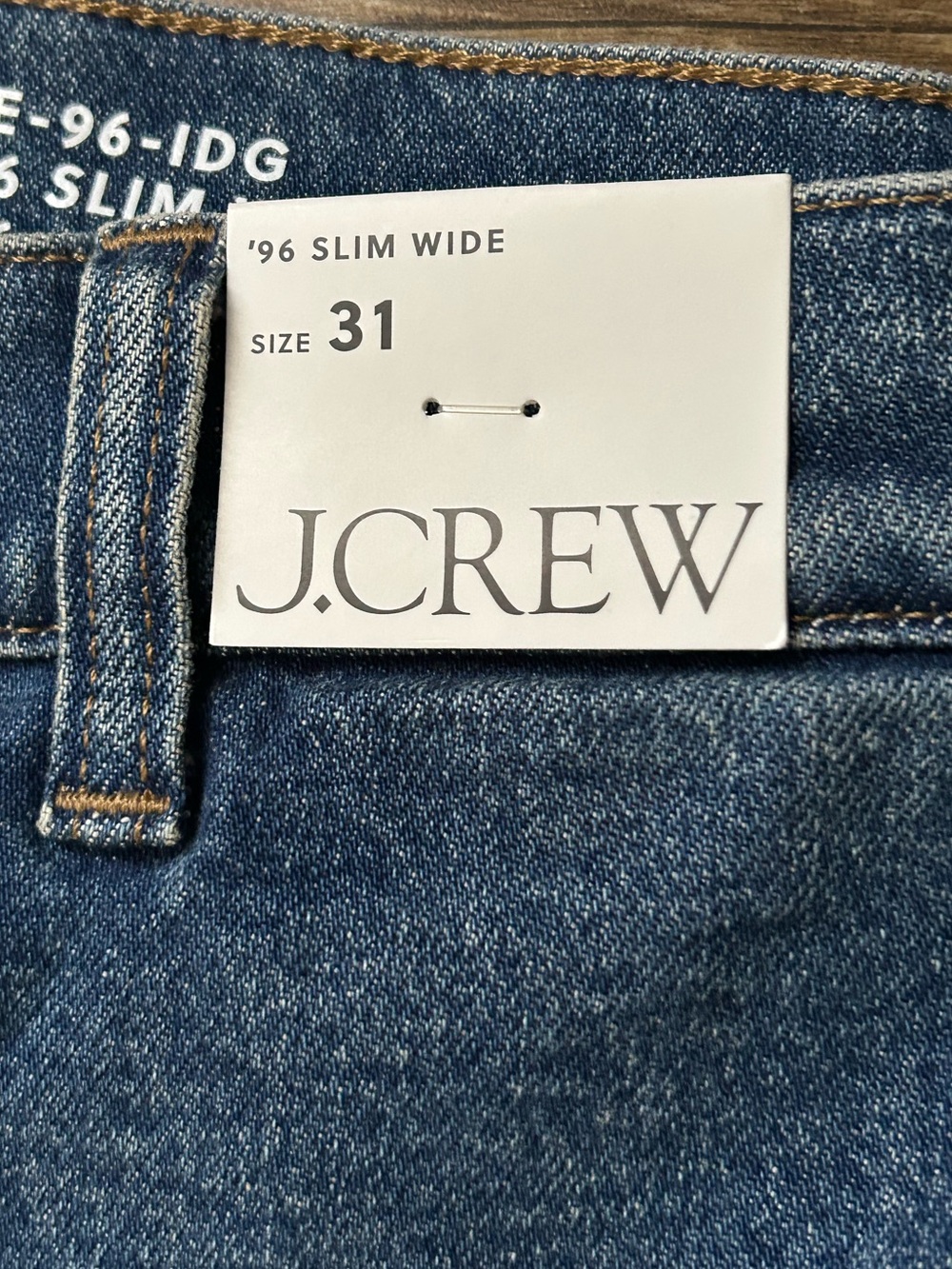 J Crew 96 Slim Wide Womens 31 Style CM375 NWT - Picture 4 of 8